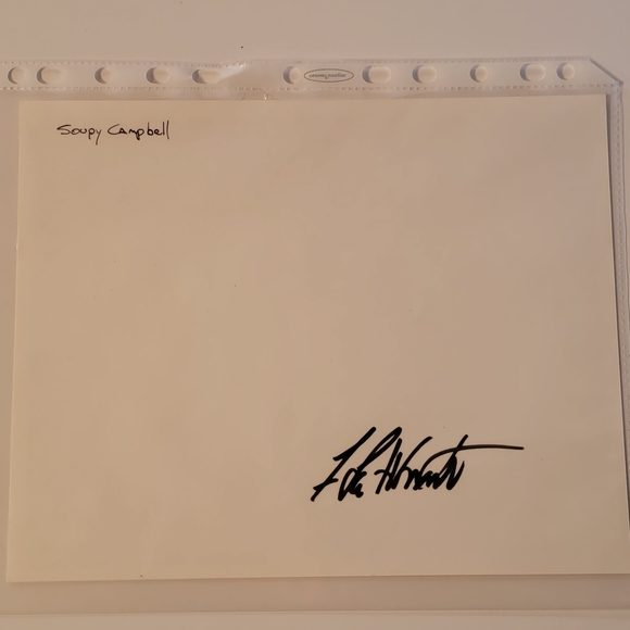 CFL Photo Ottawa Roughriders Jerry Soupy Campbell - Picture 2 of 2